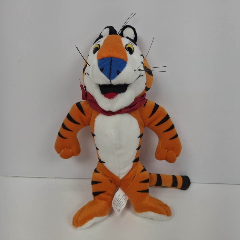 Vintage Doll Kellogg's Tony the Tiger Plush from 1993 10" Tall
